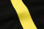 Chelsea 21/22 Black Long Zip Hoodie (Yellow Trim) - 图片 6