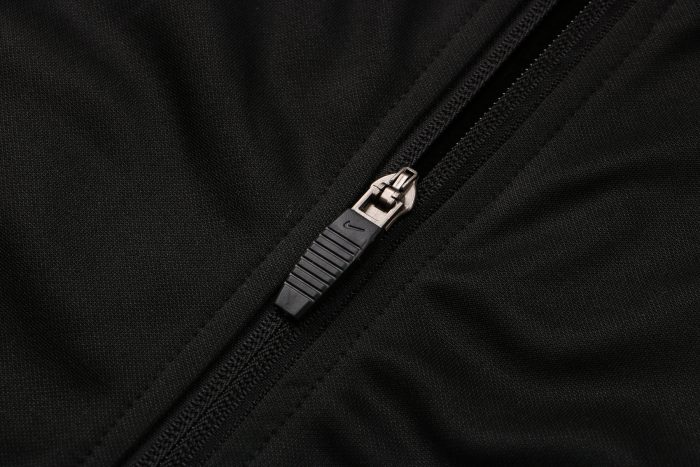 Chelsea 21/22 Black Long Zip Hoodie (Yellow Trim) - 图片 8