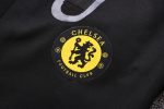 Chelsea 22/23 Black Long Zip Jacket with Hood - 图片 2
