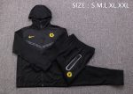 Chelsea 22/23 Black Long Zip Jacket with Hood - 图片 3