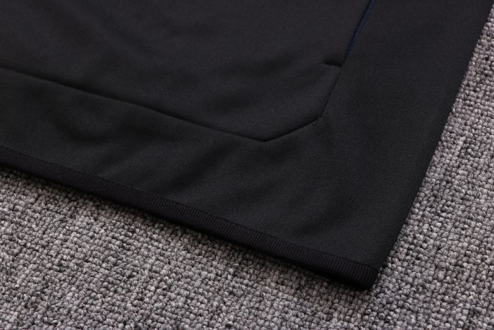Chelsea 22/23 Black Long Zip Jacket with Hood - 图片 5