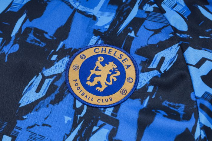 Chelsea 23/24 Colorful Blue Short Sleeve Suit (with 5-inch Shorts) - 图片 6
