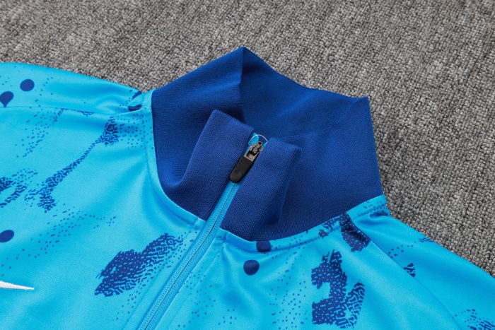 Chelsea 24/25 Blue Long Zip Jacket - 图片 7