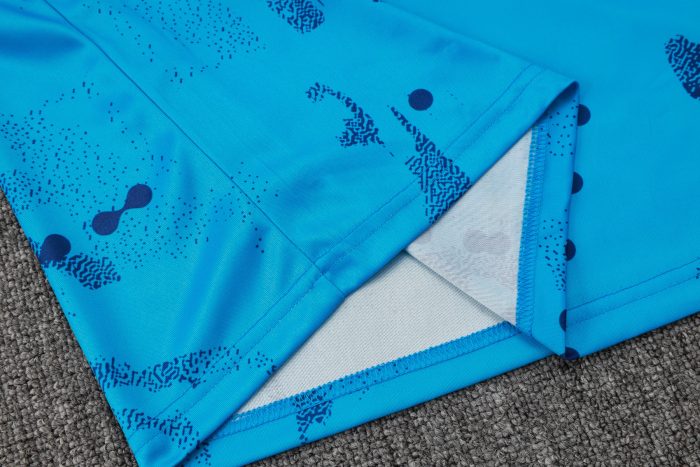 Chelsea 24/25 Polo Lake Blue Splatter - 图片 3