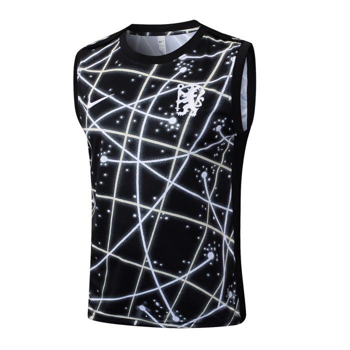 Chelsea 25/26 Black Starry Retro Vest - 图片 10