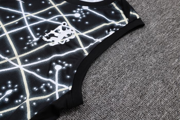 Chelsea 25/26 Black Starry Retro Vest - 图片 6