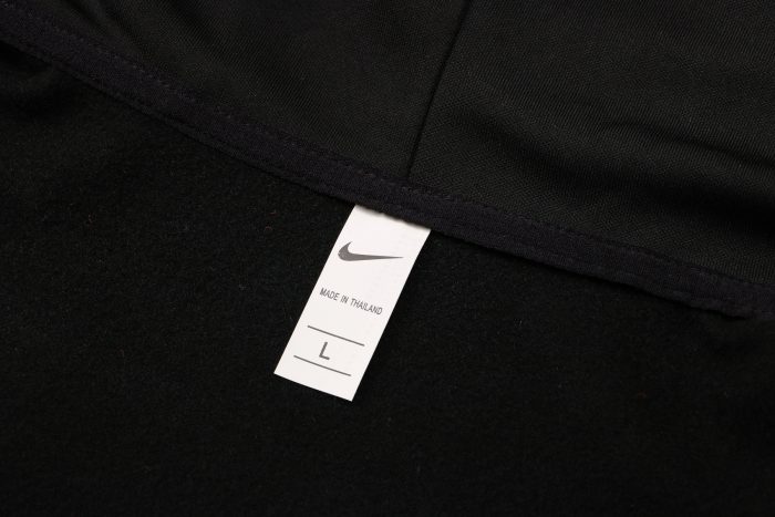 Chelsea 21/22 Black Long Zip Hoodie (Orange Trim) - 图片 10