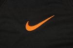Chelsea 21/22 Black Long Zip Hoodie (Orange Trim) - 图片 8