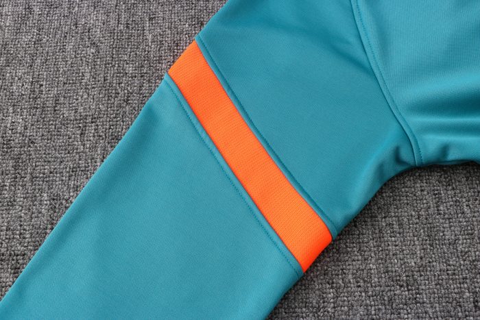 Chelsea 21/22 Green Long Zip Jacket with Hood - 图片 5