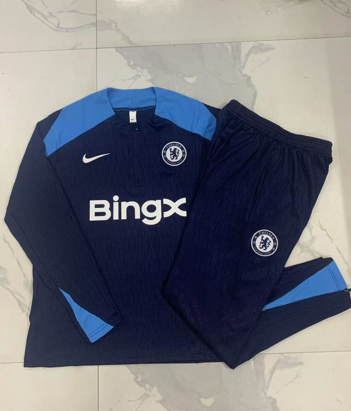 Chelsea 24/25 Player Version Half Zip Jacket - 图片 11