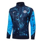 Chelsea 24/25 Blue Ink Spray Long Zip Jacket - 图片 10