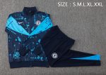 Chelsea 24/25 Blue Ink Spray Long Zip Jacket - 图片 2