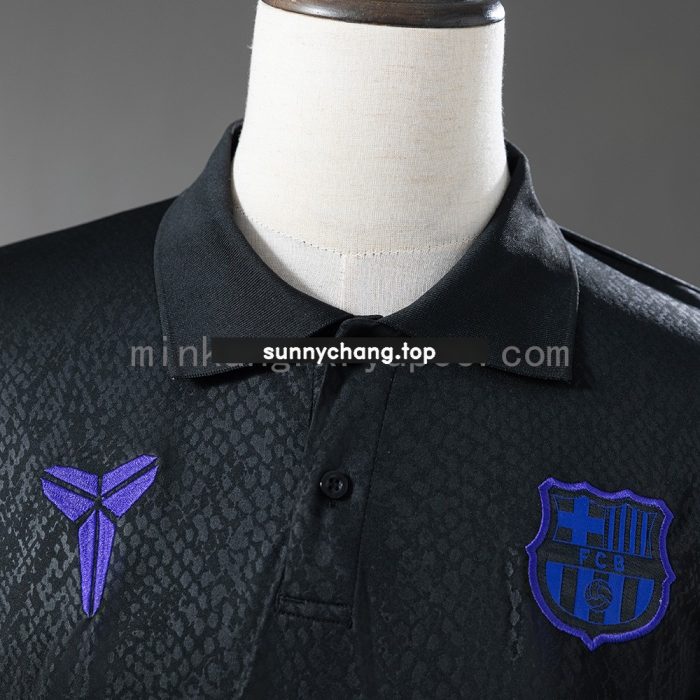 Barcelona 25/26 Polo - Black - 图片 8
