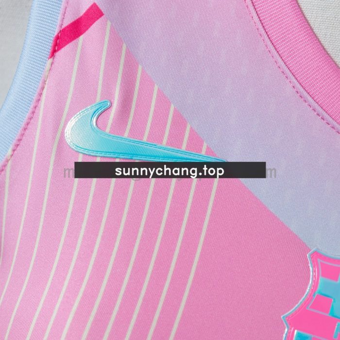 Barcelona 25/26 Concept Edition Pink Women's Vest - 图片 5