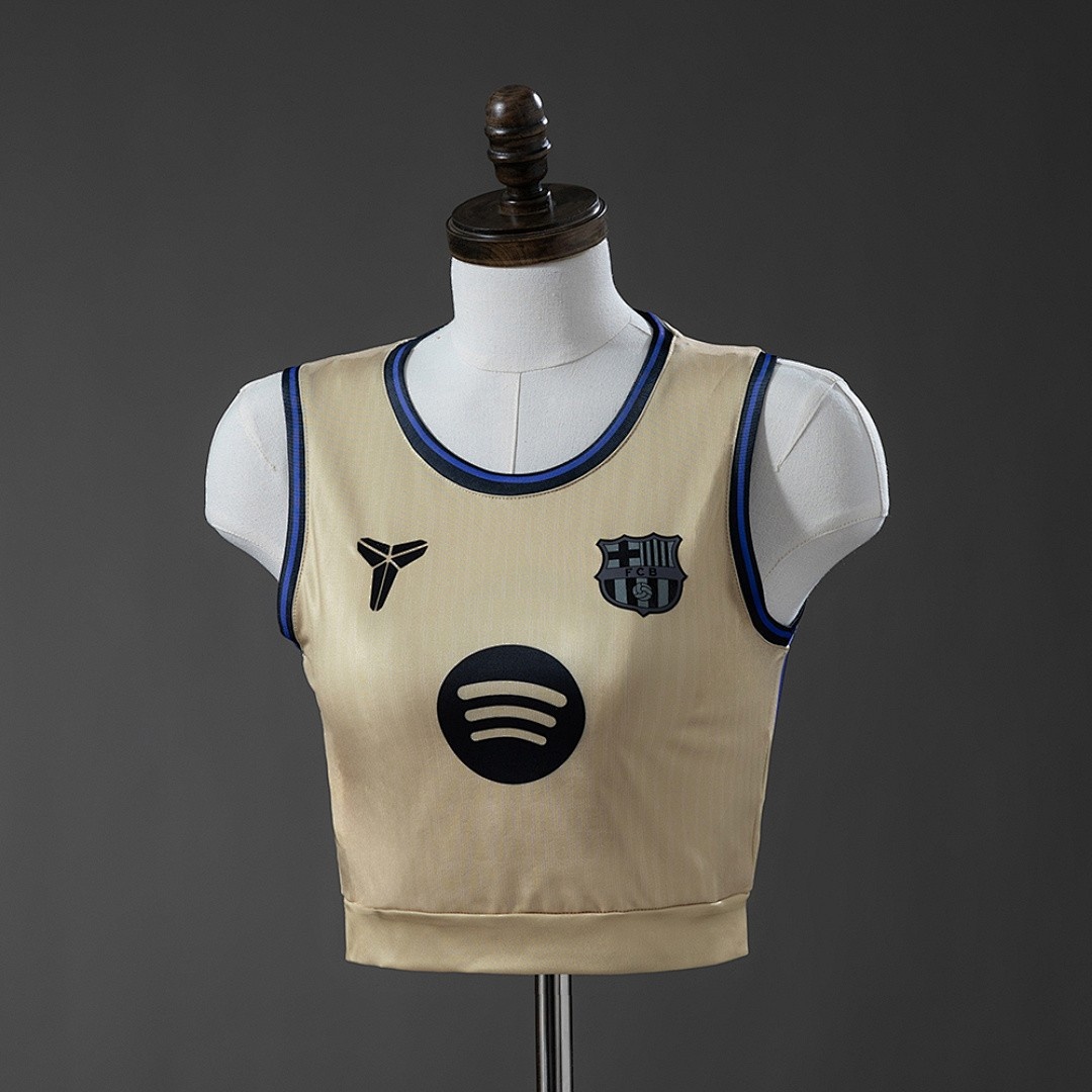 JER-2530_1 Barcelona 25/26 Away Women's Vest - 图片 1