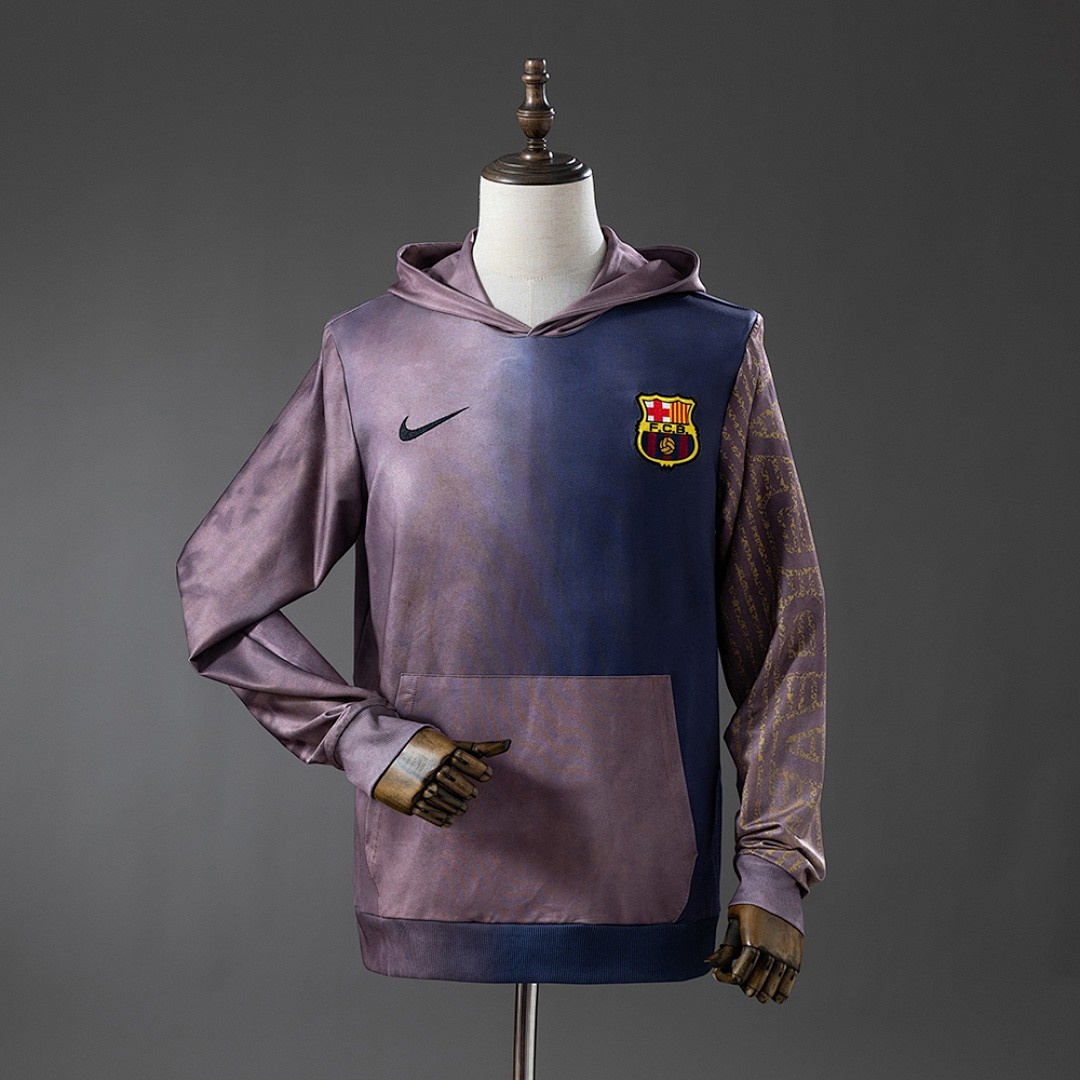 JER-2532_1 Barcelona x Travis Scott Collaboration Hoodie - 图片 1