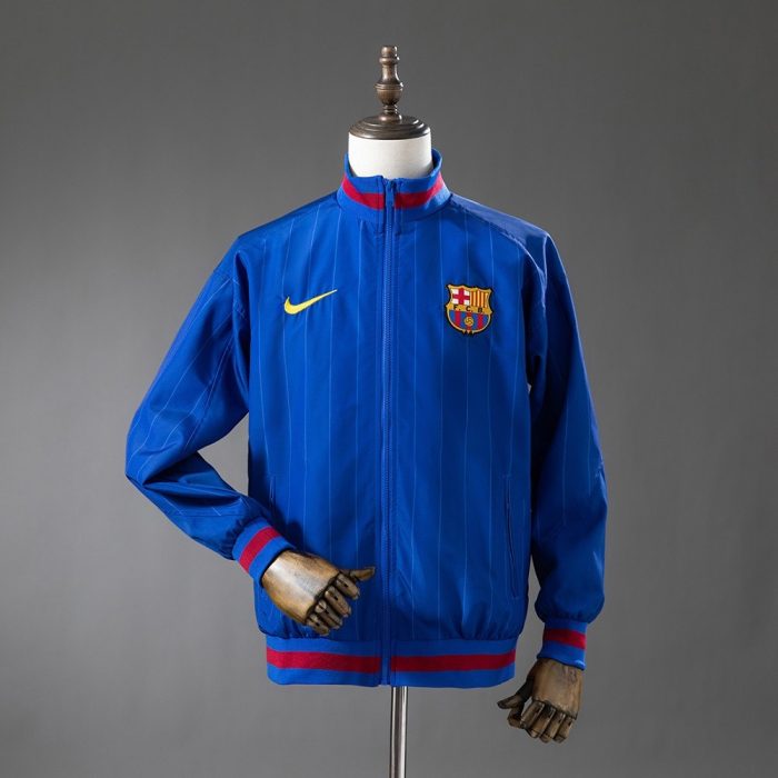 Barcelona 25/26 Team Anthem Windbreaker - Blue - 图片 2