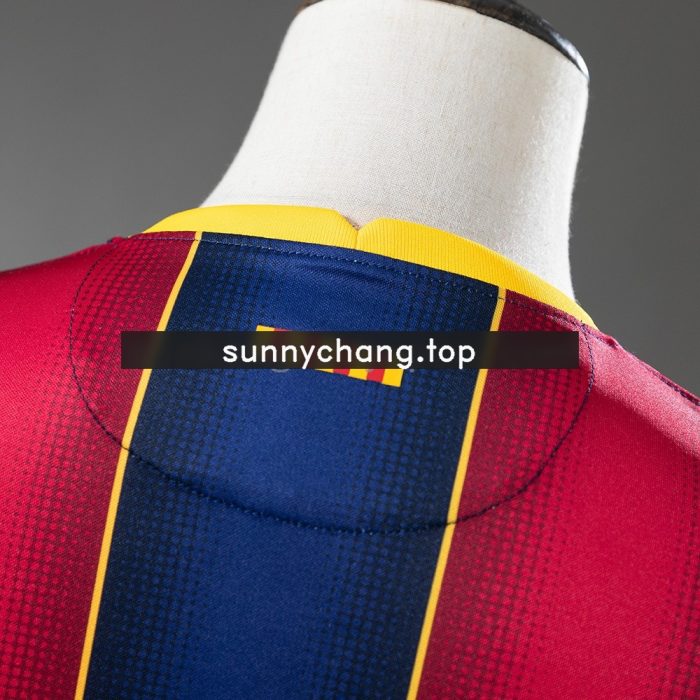 Barcelona 2020/2021 Home Retro Jersey - 图片 4