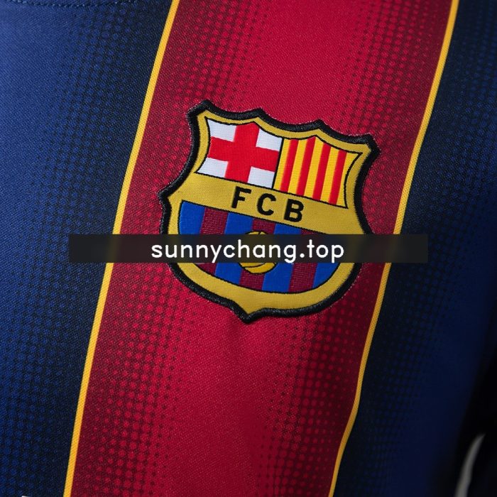 Barcelona 2020/2021 Home Retro Jersey - 图片 8