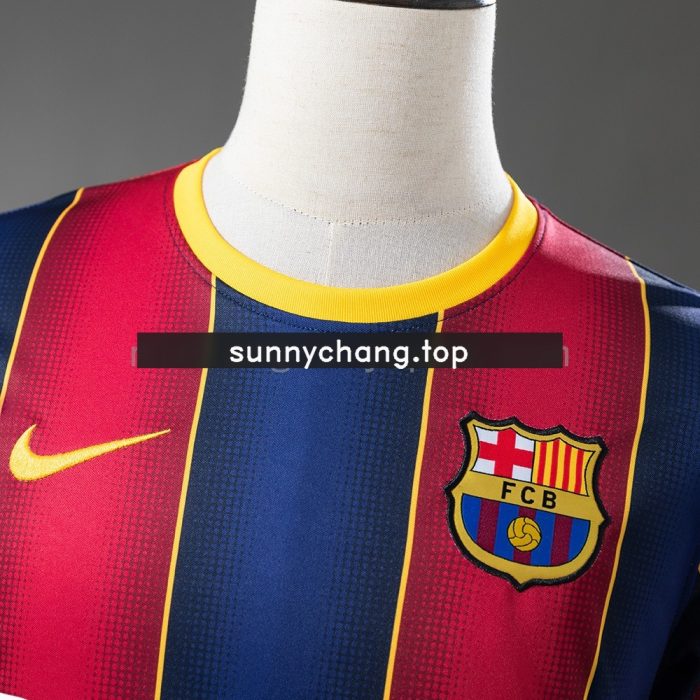 Barcelona 2020/2021 Home Retro Jersey - 图片 9