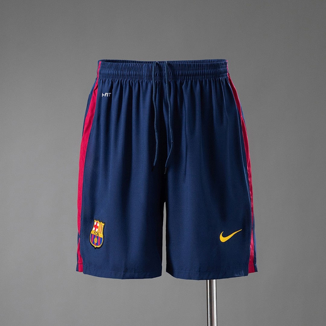 JER-2539_1 Barcelona 2014-2015 Home Retro Shorts - 图片 1