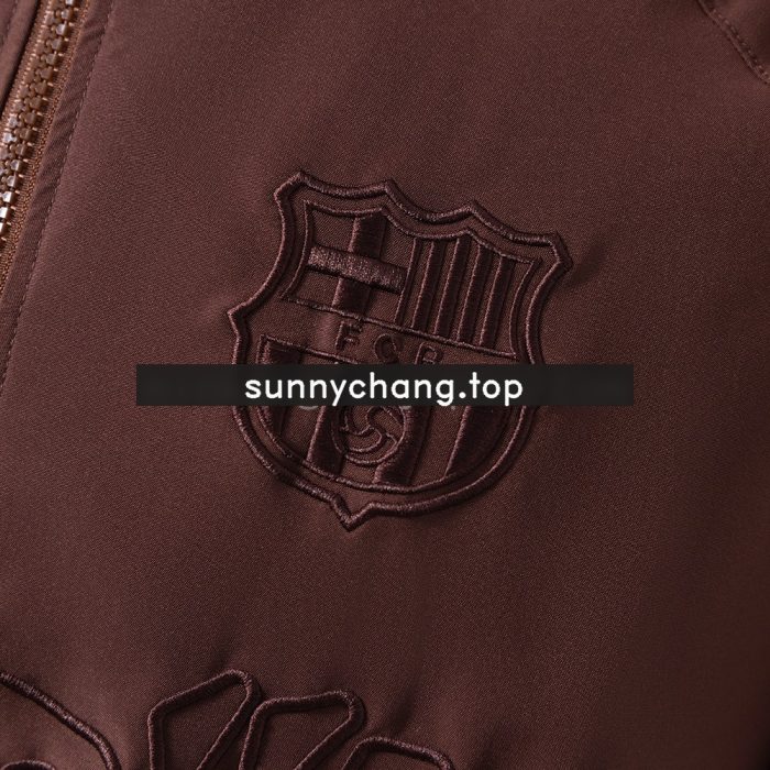 Barcelona x Travis Scott Windbreaker - Brown - 图片 8