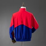 Barcelona Windbreaker - Deep Royal Blue & Noble Red - 图片 3
