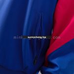 Barcelona Windbreaker - Deep Royal Blue & Noble Red - 图片 4
