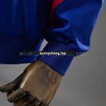 Barcelona Windbreaker - Deep Royal Blue & Noble Red - 图片 5