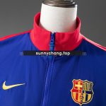 Barcelona Windbreaker - Deep Royal Blue & Noble Red - 图片 9