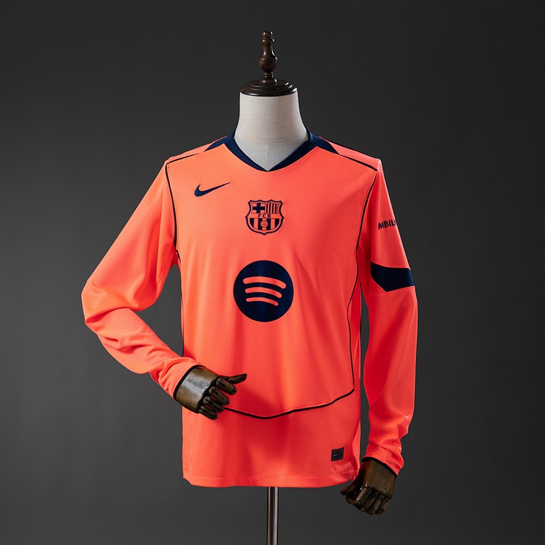 JER-2547_1 Barcelona 25/26 Third Away Long-Sleeve Jersey - 图片 1