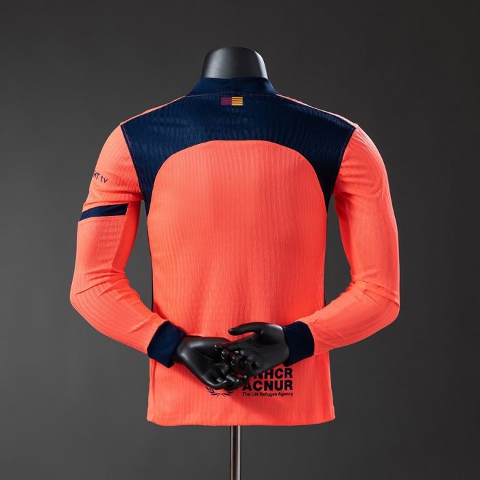 Barcelona 25/26 Third Away Long-Sleeve Player Version Jersey - 图片 2