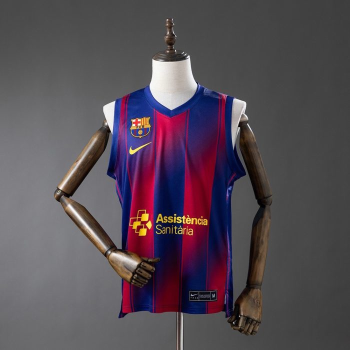 Barcelona 2025-2026 Home Basketball Jersey - 图片 3