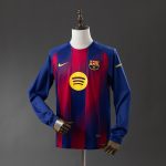 Barcelona 25/26 Home Long Sleeve Jersey - 图片 9