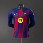 Barcelona 25/26 Home Long Sleeve Player Version Jersey