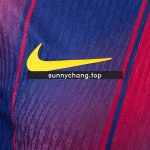 Barcelona 25/26 Home Long Sleeve Player Version Jersey - 图片 4