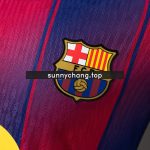 Barcelona 25/26 Home Long Sleeve Player Version Jersey - 图片 5