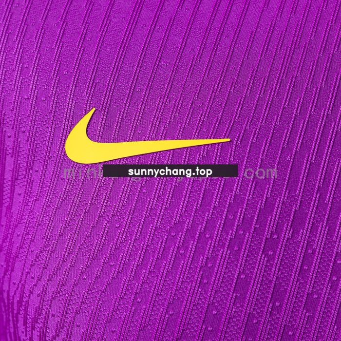 Barcelona 25/26 Pre-match Training Player Version Purple Jersey - 图片 4
