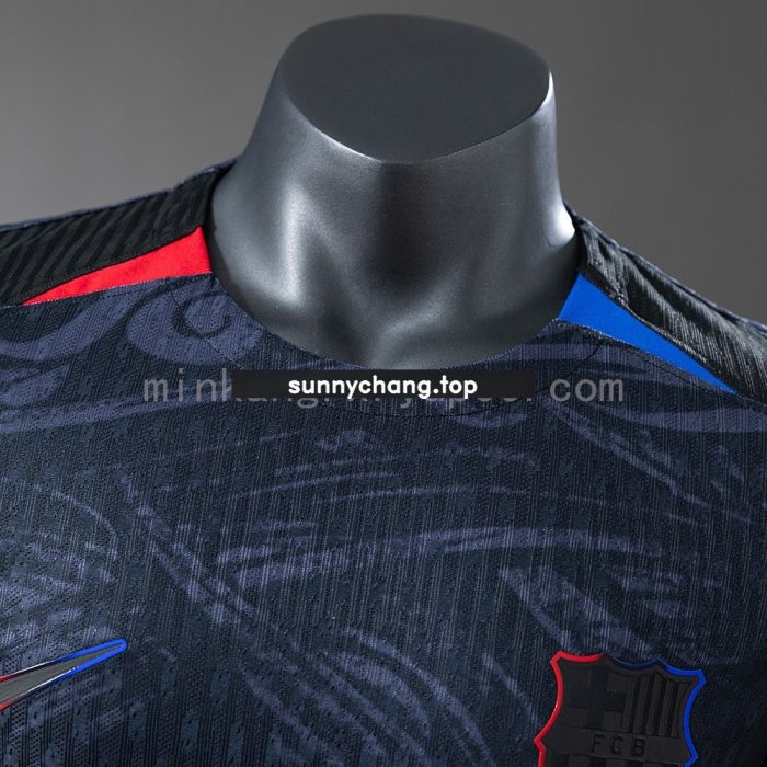 Barcelona 25/26 Special Edition Black Dragon Player Version Jersey - 图片 9