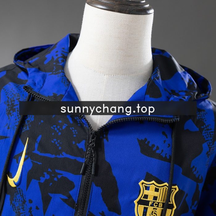 Barcelona 2026 Windbreaker - Blue - 图片 9