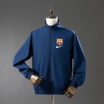 Barcelona Reversible Jacket Windbreaker - Red & Navy - 图片 2