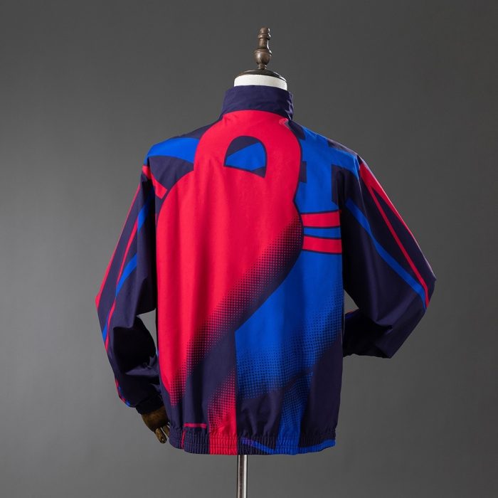 Barcelona Reversible Jacket Windbreaker - Red & Navy - 图片 9