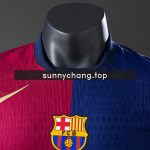 Barcelona 2024/25 Home Player Version - 图片 7