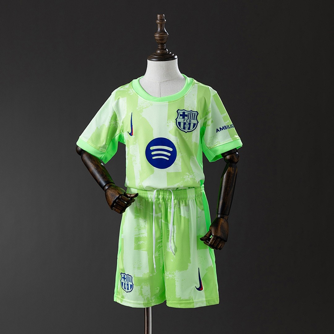 JER-2587_1 Barcelona 24/25 Third Away Kids Jersey - 图片 1