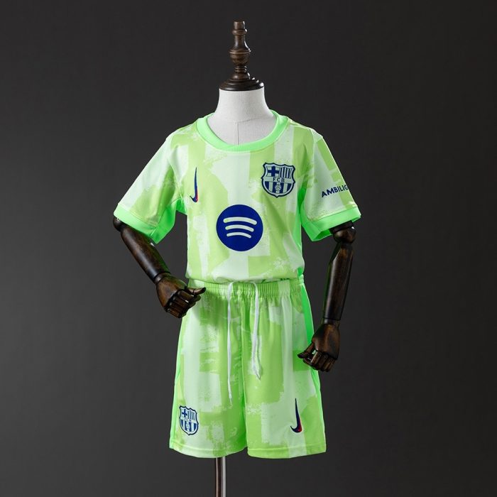 Barcelona 24/25 Third Away Kids Jersey - 图片 9