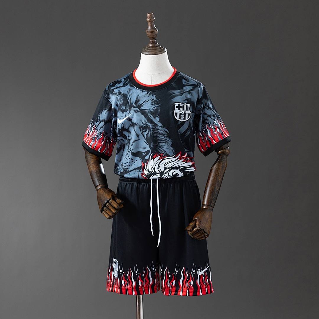 JER-2589_1 Barcelona 25/26 Lions Special Edition Full Kids Kit - 图片 1