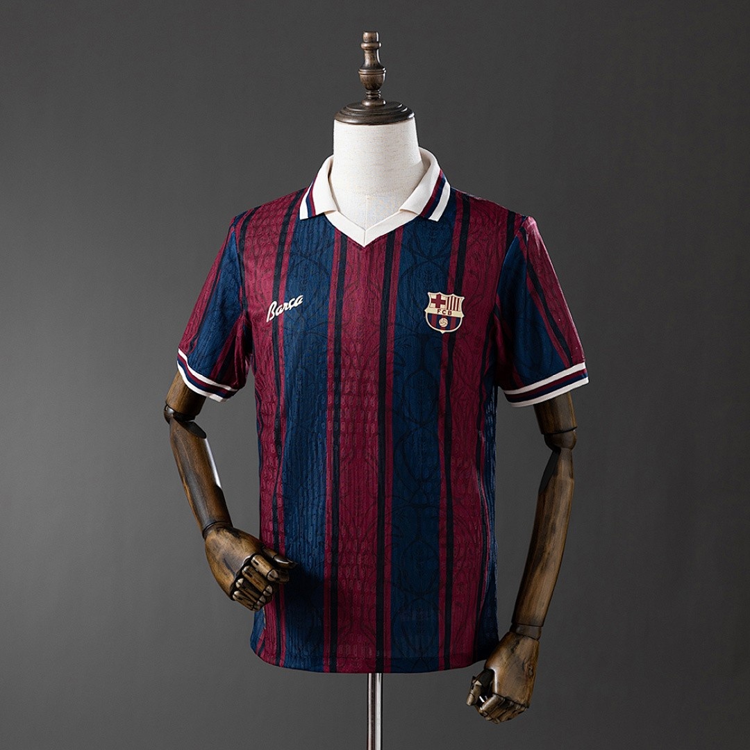 JER-2599_1 Barcelona 125th Anniversary Retro Jersey - 图片 1