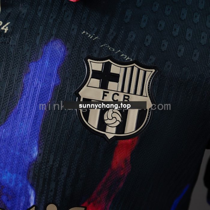 Barcelona 25/26 Black Special Edition Player Version Jersey - 图片 5