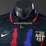Barcelona 25/26 Black Special Edition Player Version Jersey - 图片 7