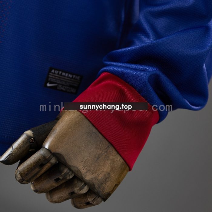 Barcelona 12/13 Home Retro Long Sleeve Jersey - 图片 3